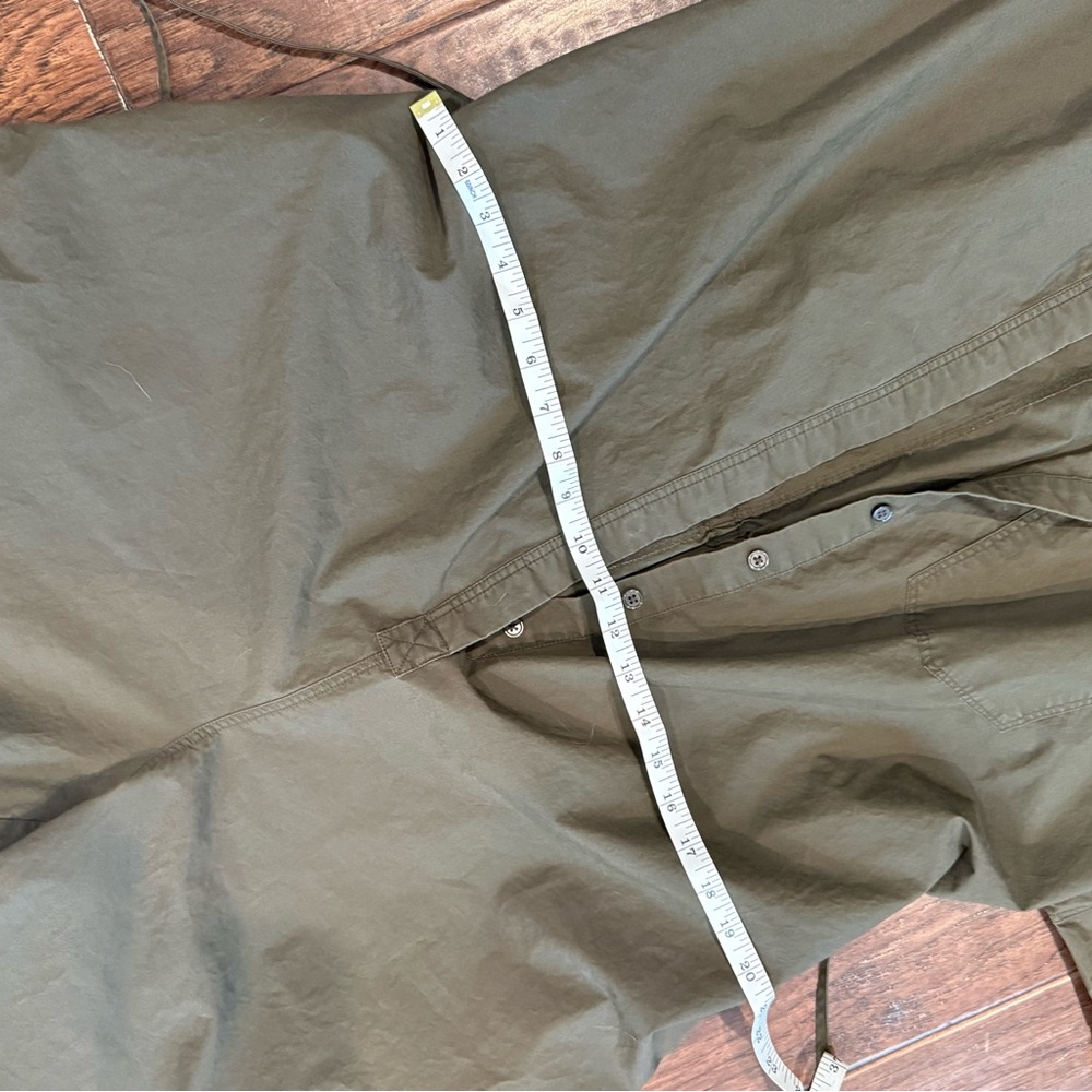 Banana Republic Olive Green Cargo Jumpsuit Pants - Picture 5 of 9